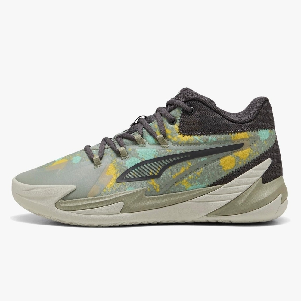 Size 9.5 Puma Dagger Points In The Paint Mens Shoes 31216801 Lux Armi Fresh Mint - Picture 1 of 7
